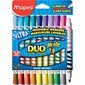 Marqueurs double couleurs