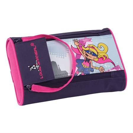 Superhero 2-Zipper Pencil Case