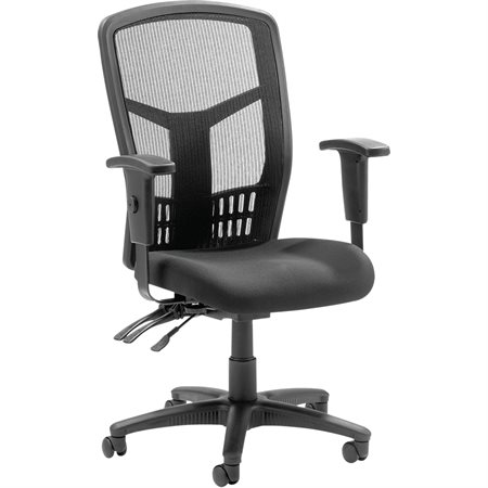 Chaise Lorell exécutive en filet à haut dossier