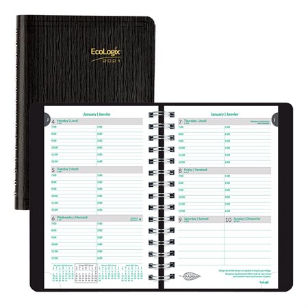 Agenda hebdomadaire Ecologix® (2021)