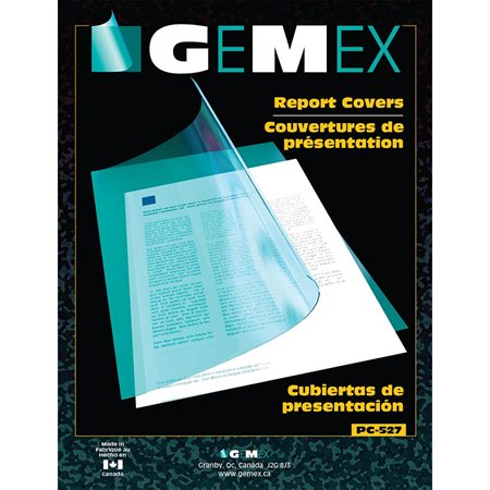 Couverture de présentation en polypropylène