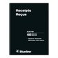 Livre de reçus numérotés