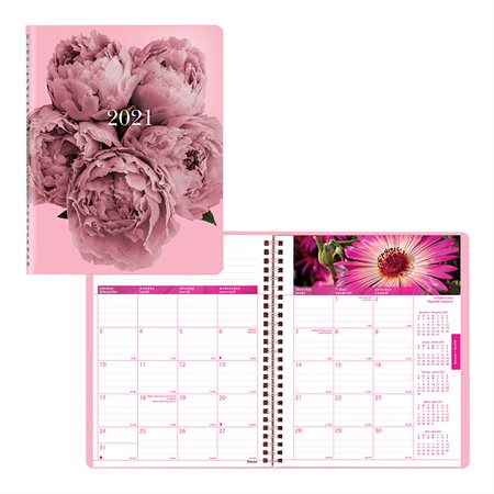 Agenda mensuel Ruban rose (2020)