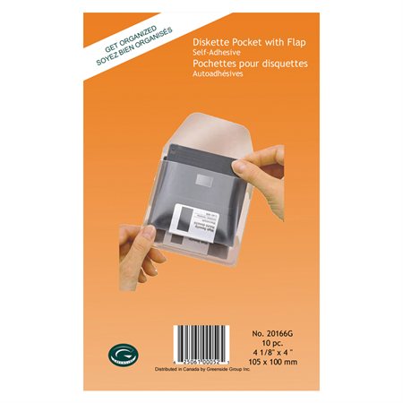 Pochette média autoadhesive