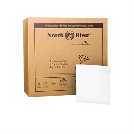 Serviettes pour breuvage North River®