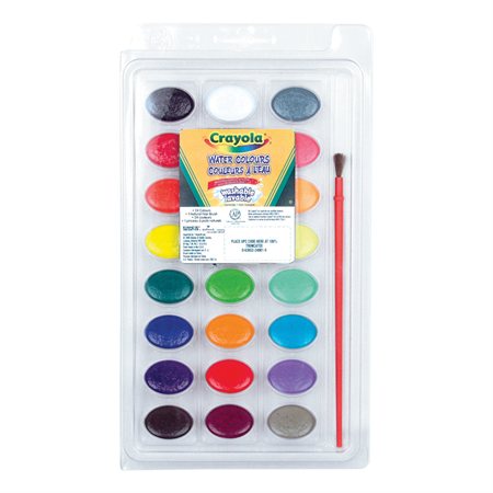 Peintures à l'eau lavable