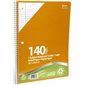 Recycled Spiral Ruled Notebook
