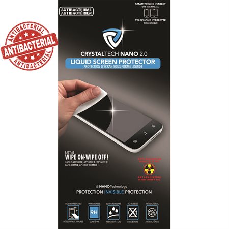 Protection d'écran liquide Crystaltech nano 2.0
