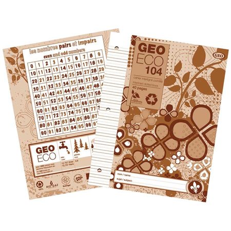 Cahier d'exercices "GeoEco"