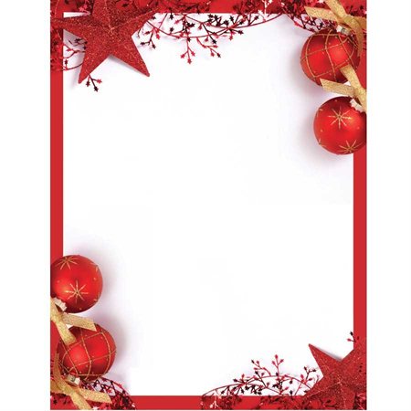 Papier à lettre de Noël