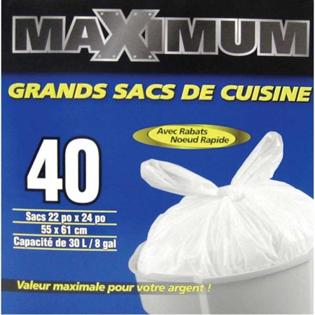 Sac à ordures de cuisine Maximum