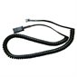 Coil cord to QD modular plug