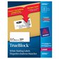 Étiquettes d'expédition blanches laser TrueBlock™