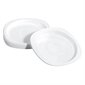 Assiettes en plastique