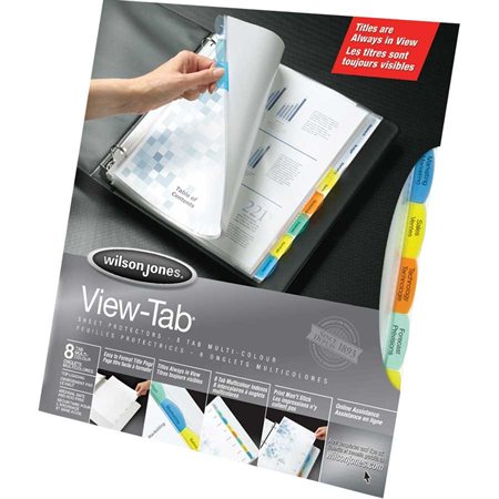 View-Tab® Sheet Protectors