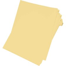 Intercalaires juridiques alphabétiques