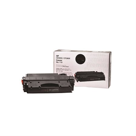 High Yield Compatible Toner Cartridge (Alternative to HP CE505X, CF280X / Canon 119)