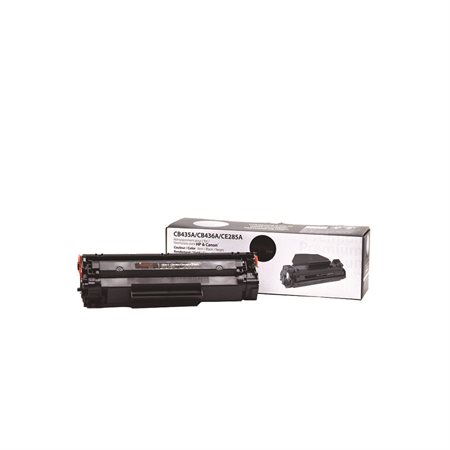 Cartouche de toner compatible (Alternative à HP CB435A, CB436A, CE285A /  Canon no.125)