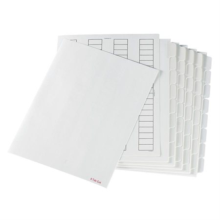 Intercalaires à onglets imprimables