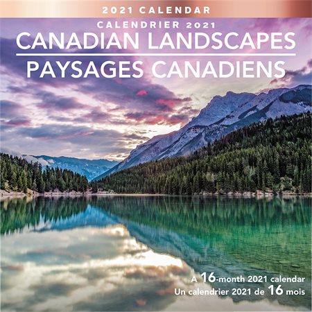 Calendrier mural paysages canadiens (2021)