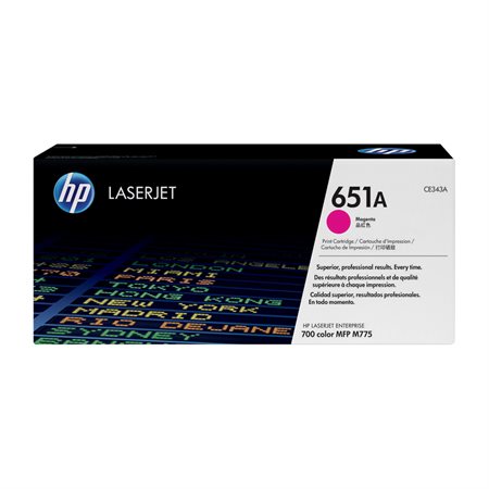 Cartouche de toner 651A