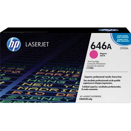 Cartouche de toner 646A