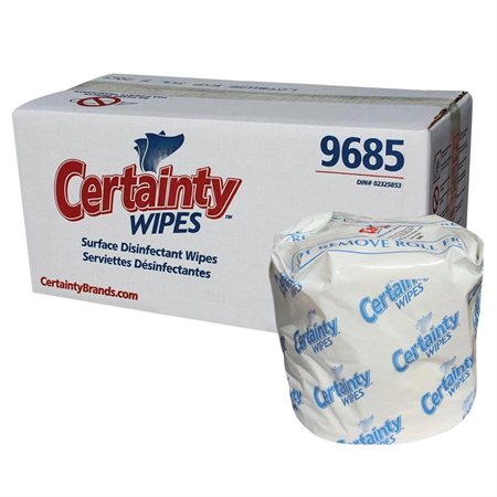 Lingettes désinfectantes Certainty®