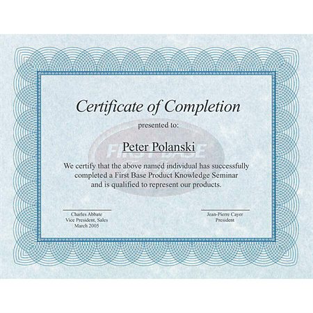 Certificats St.James™