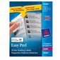 Étiquettes d'adresse blanches laser Easy Peel®
