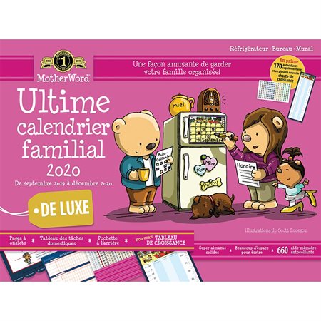 MotherWord® Family Fridge Calendar (2021)