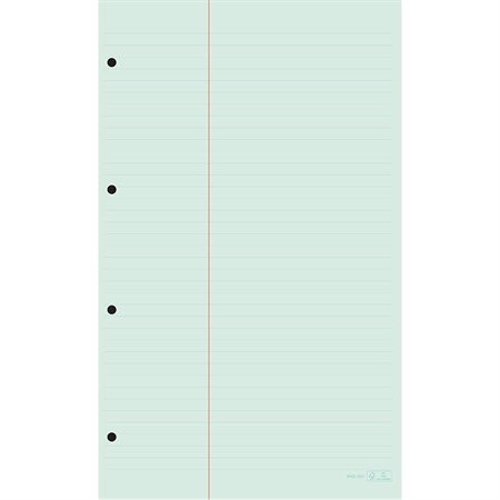 Papier juridique vert pour procès / cour