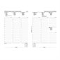 Recharges pour organisateur A5
