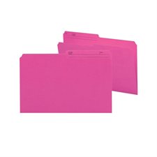 Chemises à dossier réversibles de couleur