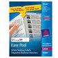 Étiquettes d'adresse blanches laser Easy Peel®