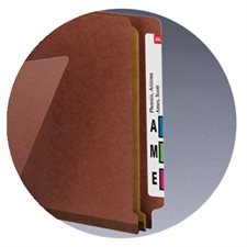 End Tab File Folders with SafeSHIELD® Coated Fastener Technology