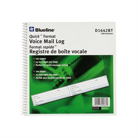 Registre de boîte vocale