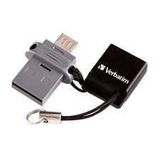 Lecteur flash double USB 2.0  Store 'n' Go pour périphériques micro-USB