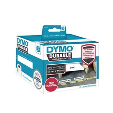 Étiquettes blanches durables pour imprimantes LabelWriter®
