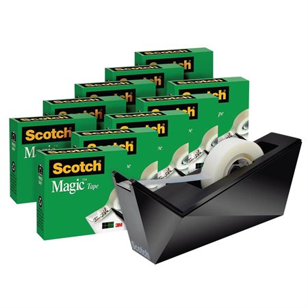 Paquet prime de rubans Scotch® Magic™ avec dévidoir C-17