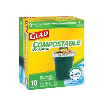 Sacs à ordures compostables