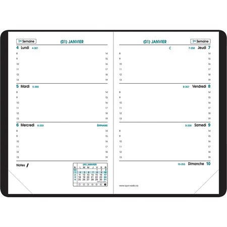 Agenda de poche hebdomadaire Sapa X (2020)