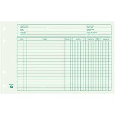 Ledger Sheets