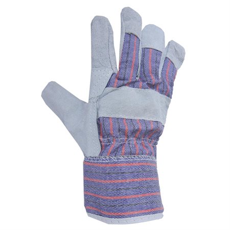 Gants en cuir fendu ajustés
