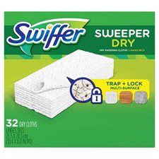 Recharge de linges secs Swiffer Sweeper
