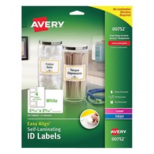 Durable Self-Laminating ID Labels