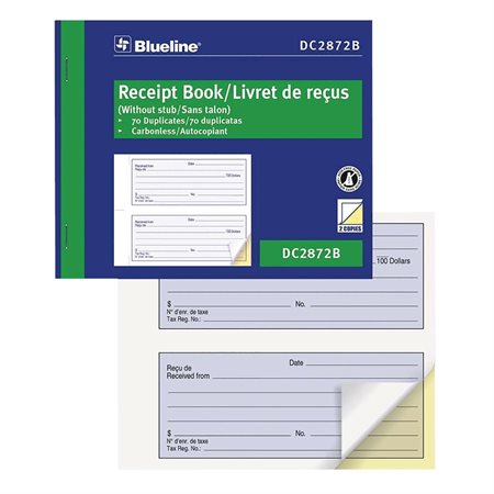 Livret de reçus