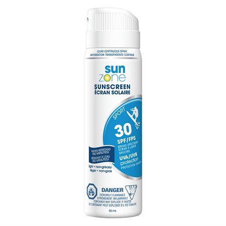 Crème solaire sport Sun Zone