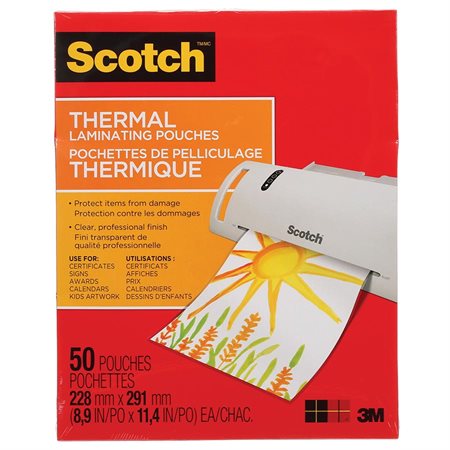 Pochette de plastification thermique Scotch®