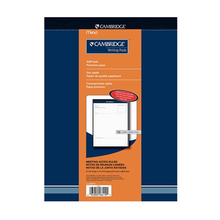Bloc-notes de bureau Cambridge®