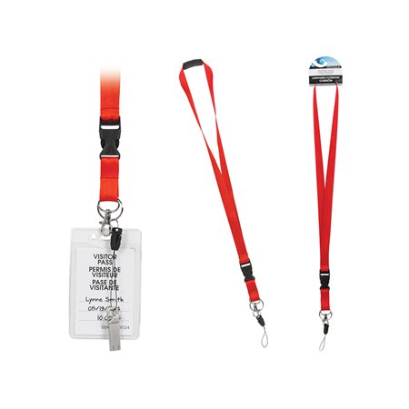 Lanyard with Plastic Clip